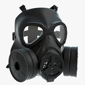 gas mask 3d model