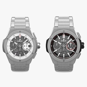 All the colors of the Hublot Big Bang Integranted 42mm   3D model