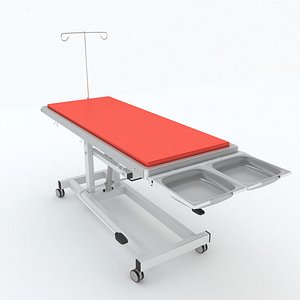 Veterinary Operating Table red
