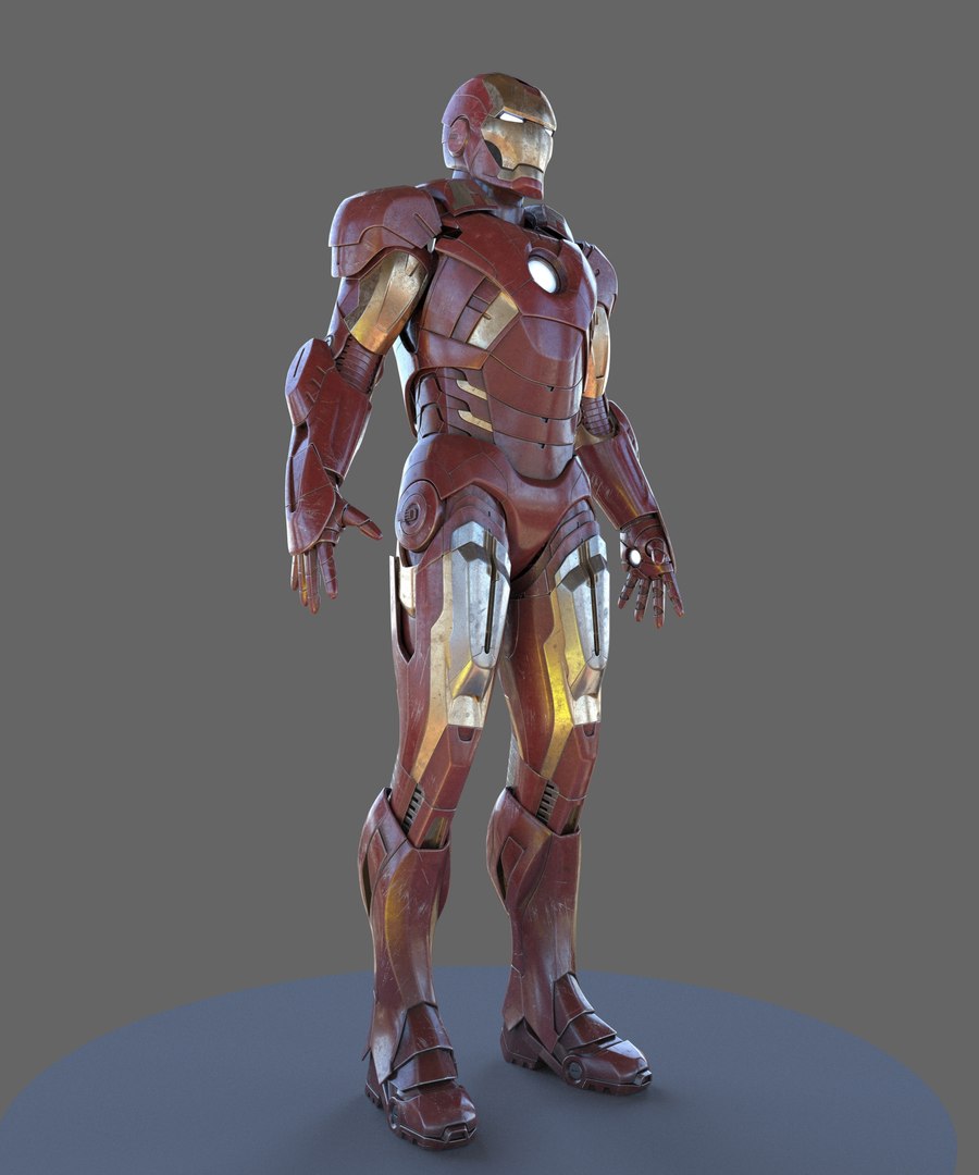 Buy Iron Man Mk VII Suit 3D Model Screen Accurate Online in India  Etsy