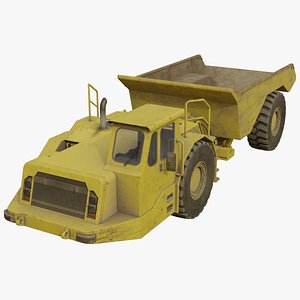 3D Mining Truck 1B model