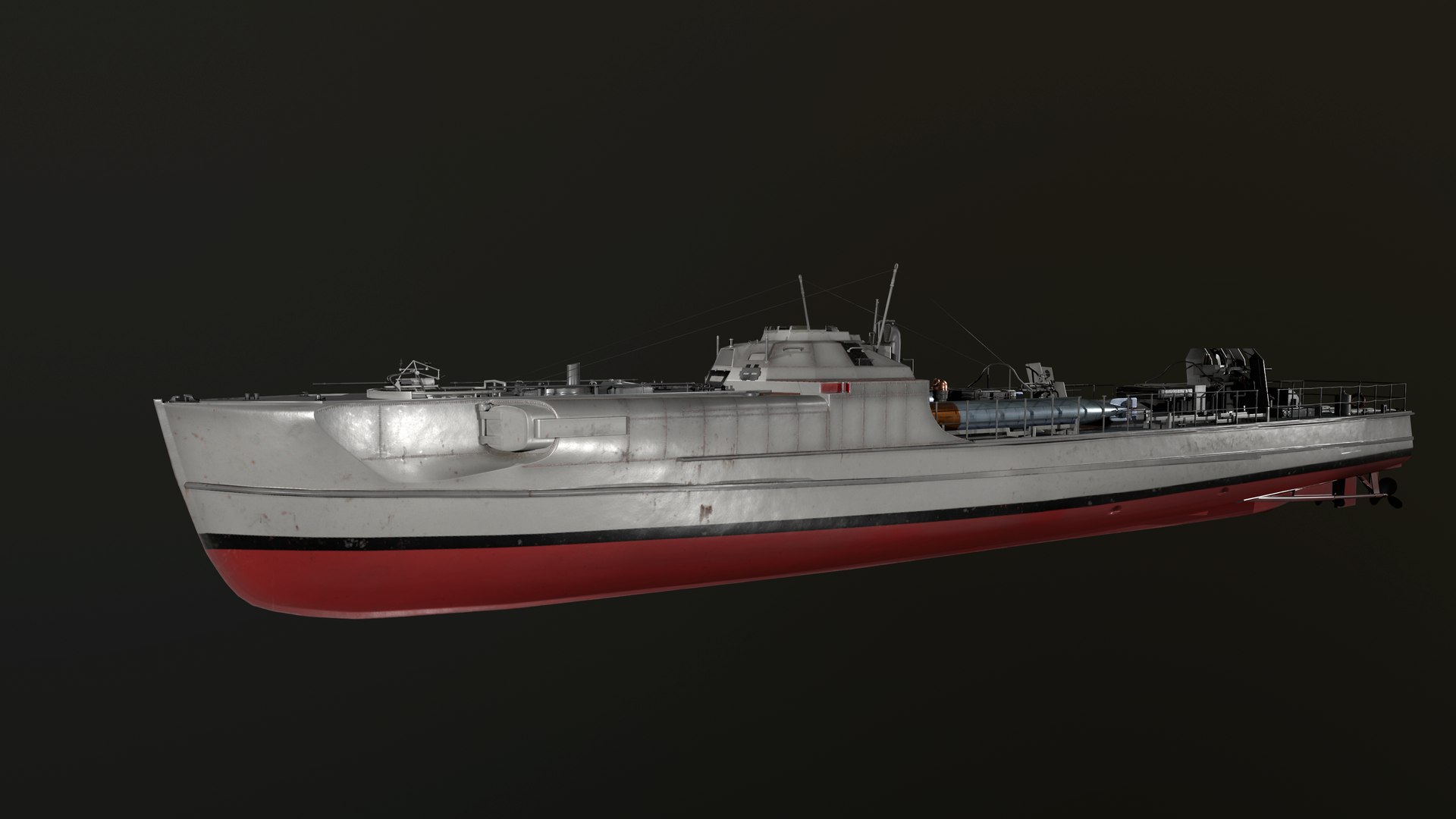 Boat Torpedo 3D Model - TurboSquid 1643181