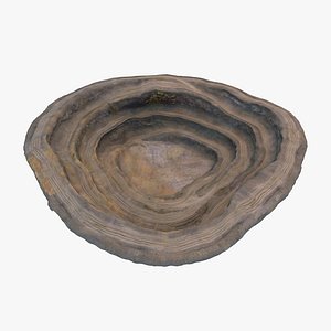 Open Pit Quarry Landscape M1 3D model