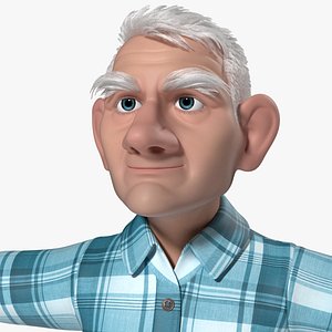 Tom Old Man Cartoon