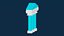 Bank icon pixel art style