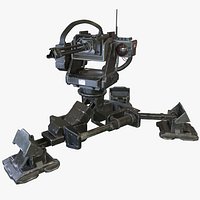 Turret Sentry - Game Ready