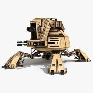 3d model walking robot