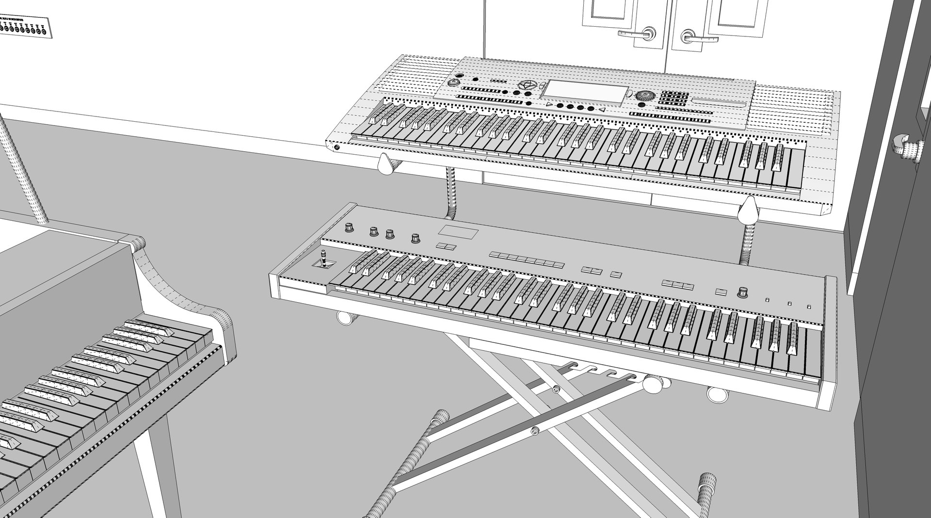 3D Recording Studio With Music Instruments https://p.turbosquid.com/ts-thumb/vX/qAru5G/Kx/wire13/jpg/1743783487/1920x1080/fit_q87/c613669f3743022ed3313e1cef5cd3ea047505b8/wire13.jpg