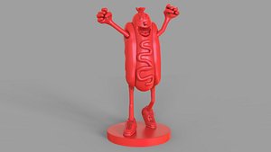 Excited Hot Dog model
