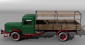 3d model german truck