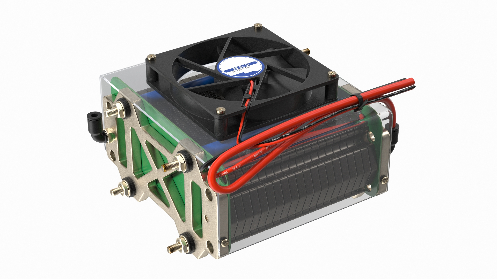 Model of outlet fuel cell