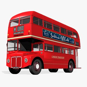 london bus 3D model