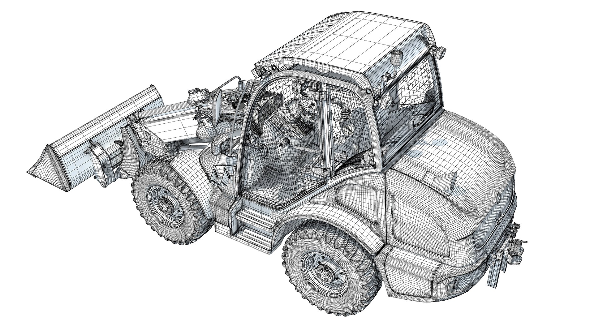 Loader Load 3D Model - TurboSquid 1677928