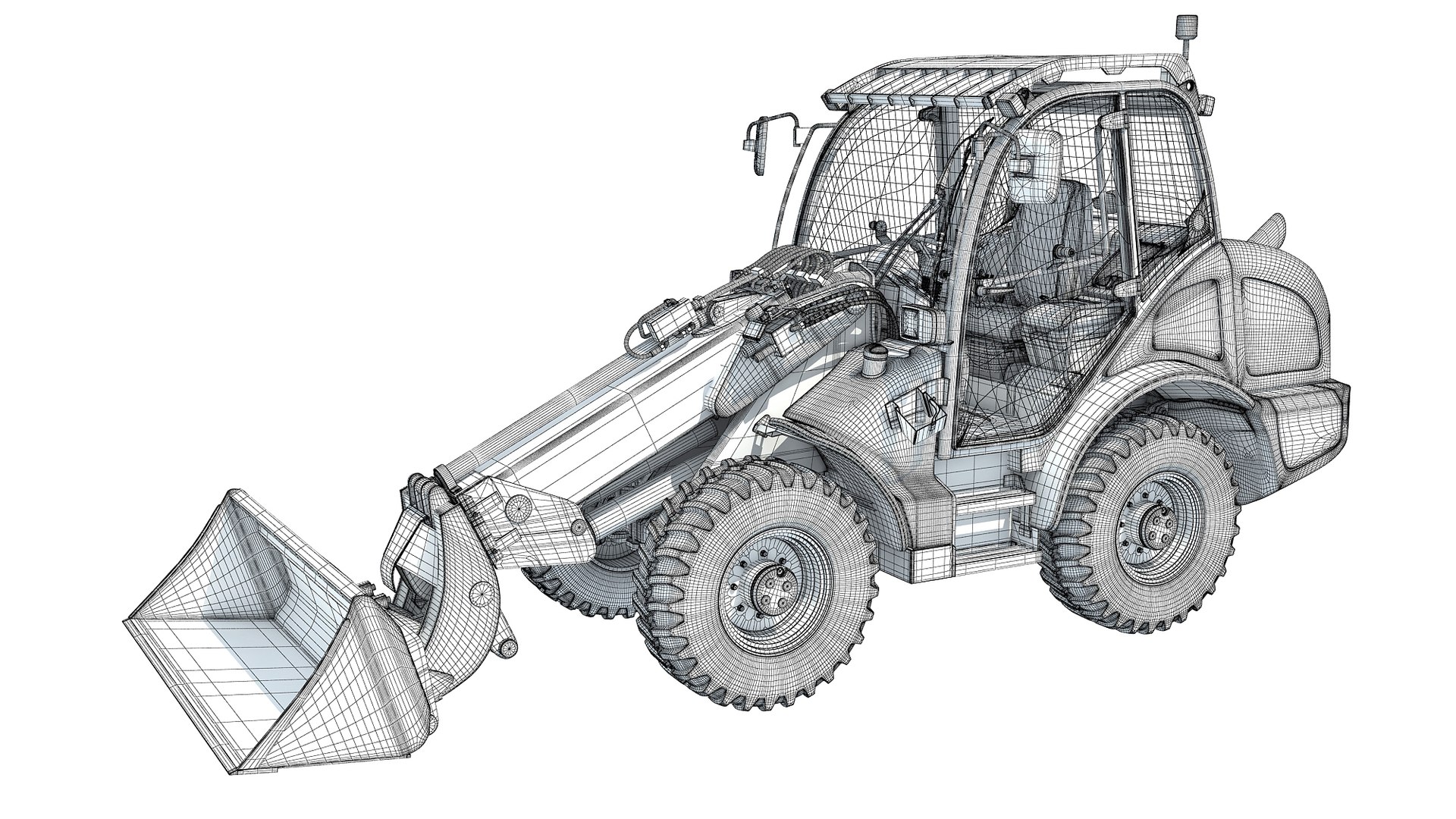 Loader Load 3D Model - TurboSquid 1677928
