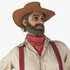 3D Cowboy Models - Browse & Download Formats - TurboSquid
