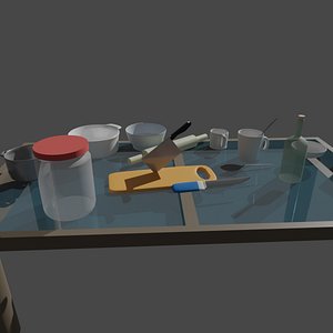 3D model kitchen