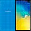 Blaues Samsung Galaxy S10 Plus