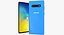 Blaues Samsung Galaxy S10 Plus