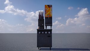 3D Juice Dispenser 0002 model