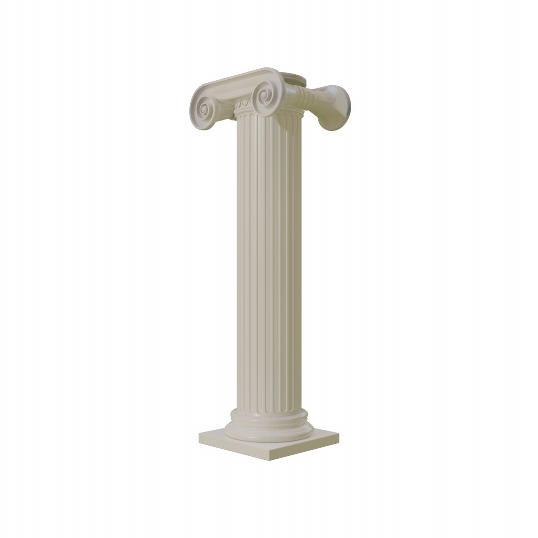 3D ionic column https://p.turbosquid.com/ts-thumb/vY/95Yaee/H5yv9LO8/ioncolumfull/png/1604493342/1920x1080/fit_q87/35fdb1c41c1cbd41a2f2d94226f87a27f6c0b8a9/ioncolumfull.jpg