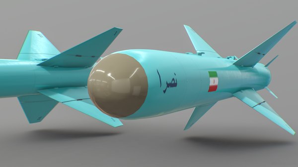 3D model NASR-1 Iranian Anti-Ship Missile - TurboSquid 1721216