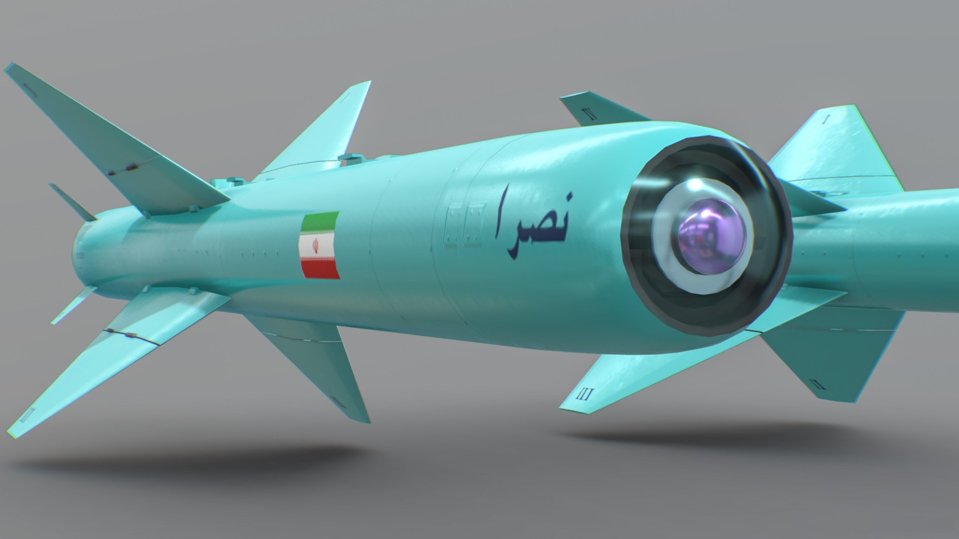 3d Model Nasr-1 Iranian Anti-ship Missile - Turbosquid 1721216