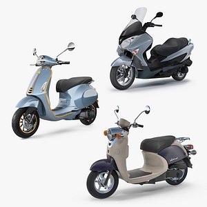 Scooter Motorcycles Collection 2