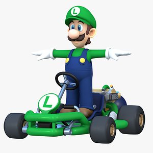 Mario Kart Tour - Luigi Pipe Frame
