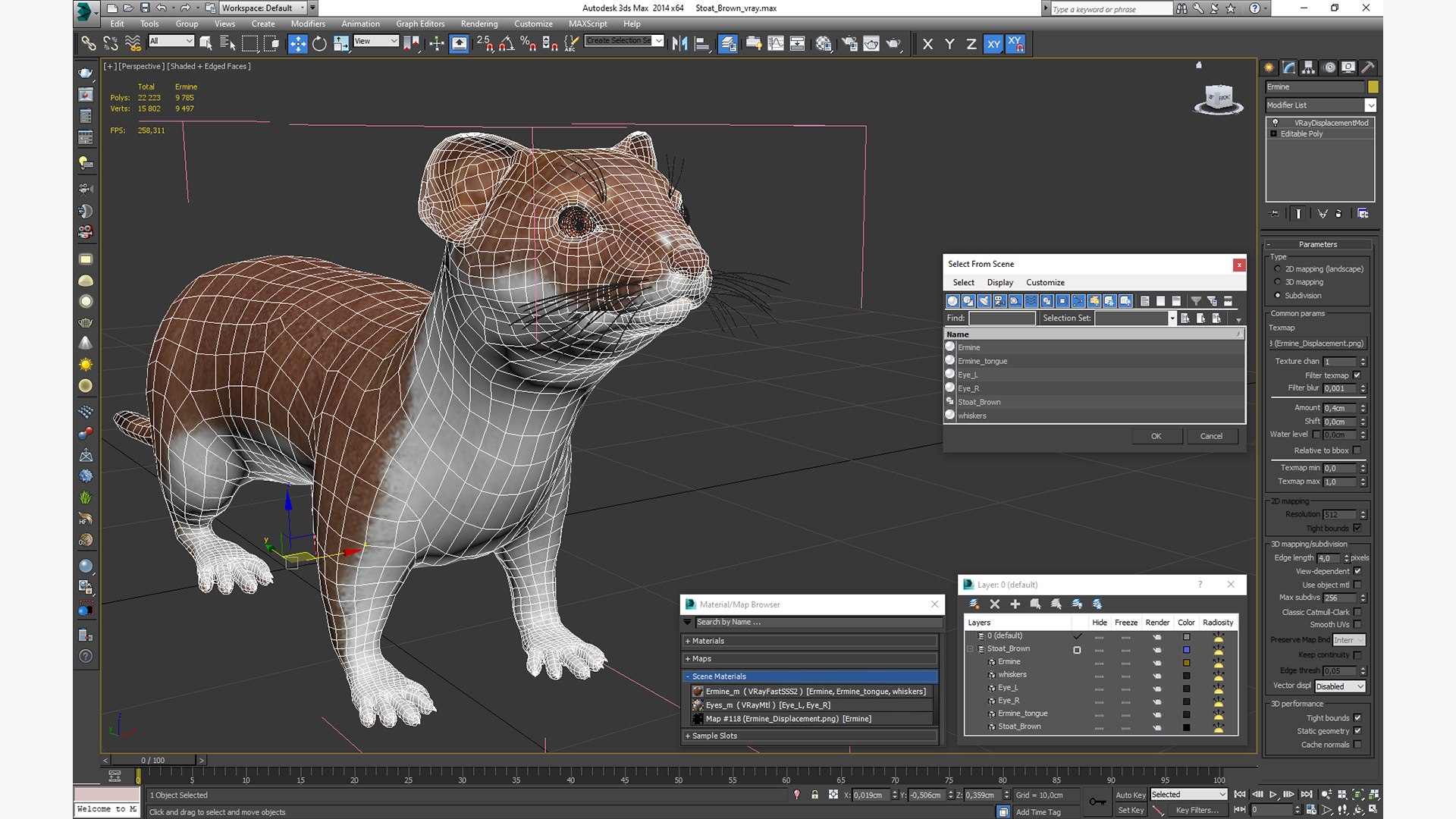 Stoat Brown 3D model https://p.turbosquid.com/ts-thumb/vY/E8OnLT/ZK/stoatbrown3dsmodel022/jpg/1711941058/1920x1080/fit_q87/6d049b16fa02ff06d9c9bfbb069fd3cc89b0ab7c/stoatbrown3dsmodel022.jpg