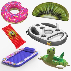 Essentials Inflatable Pool Float 3D