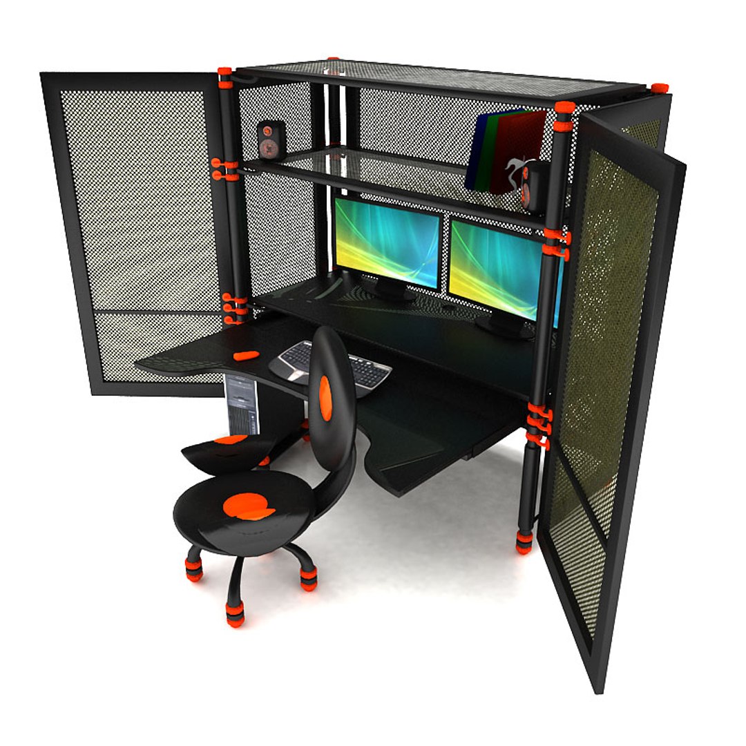 workstation cabin max