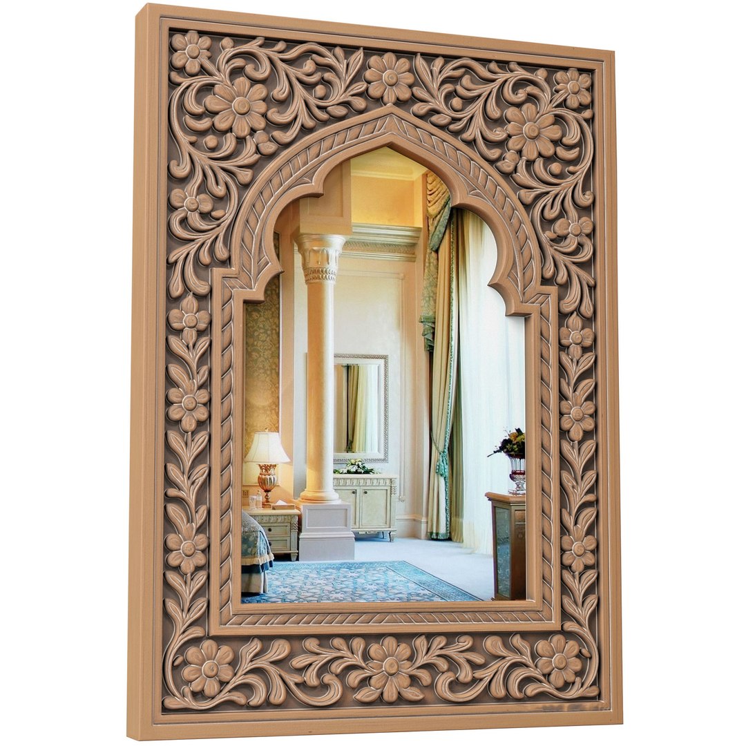 3D Eastern Luxurious arched Wall Mirror Carved Wooden Frame Florals 3D model model https://p.turbosquid.com/ts-thumb/vY/Jd2zbl/Ak/cbx2/jpg/1789029021/1920x1080/fit_q87/2930b0f21cc6c8e3cca131b332ce0e8087faf343/cbx2.jpg