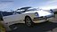 White Porsche 911 1968 Simplified