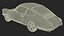 White Porsche 911 1968 Simplified
