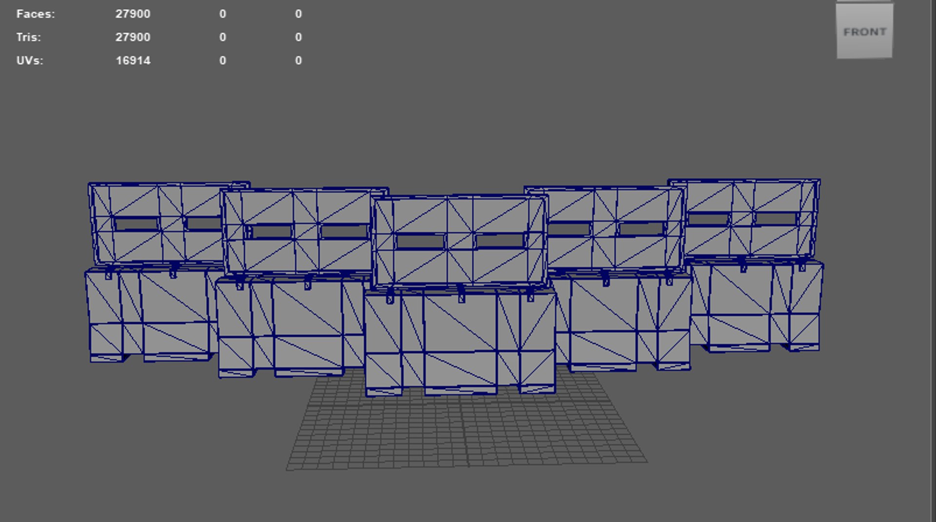 Roadblock Barrier 3D - TurboSquid 2398963