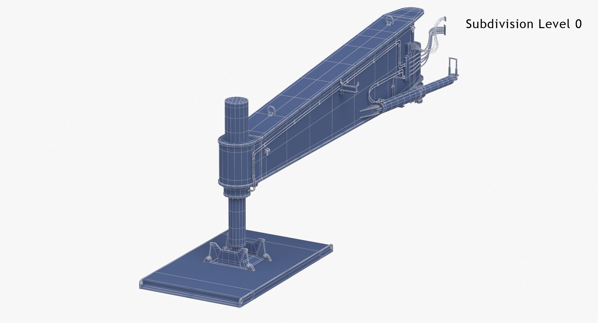3D Crane Outrigger Large 02 - TurboSquid 1679937