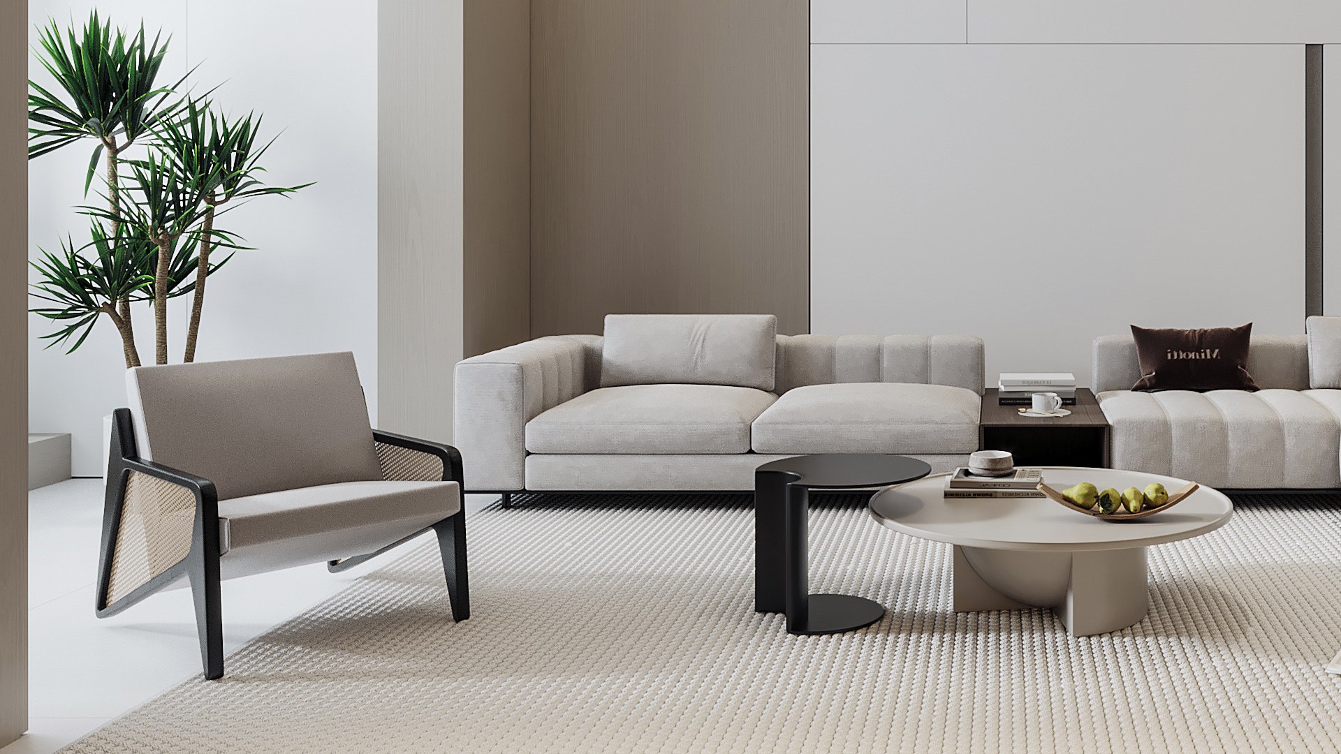 Modern Living Room Model - TurboSquid 2238891