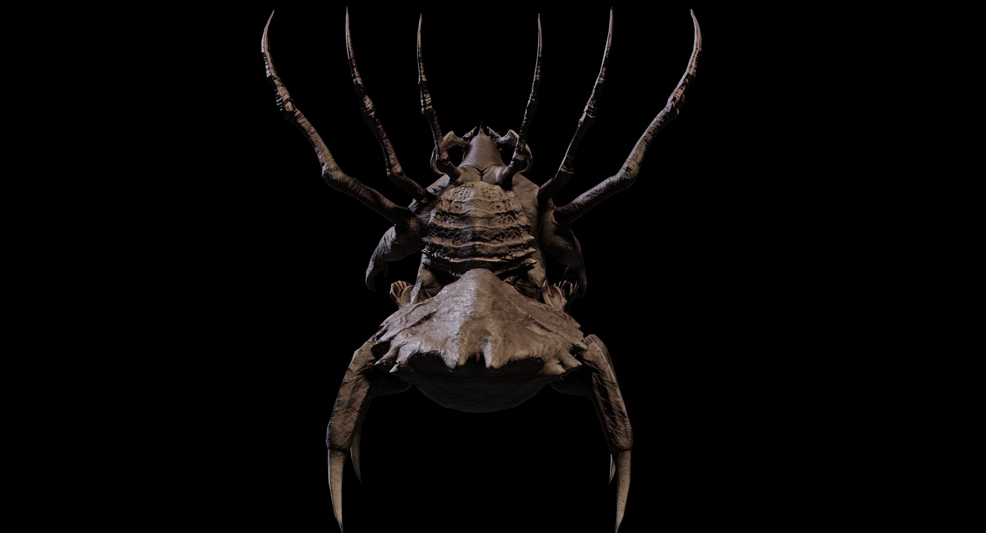 Crawler Creature 3D - TurboSquid 1298327
