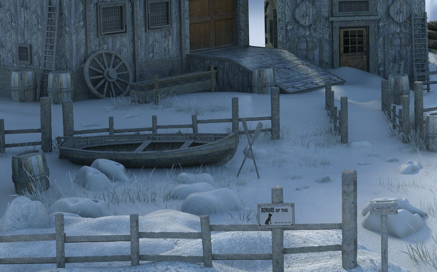 Winter 3D Model - TurboSquid 1357213
