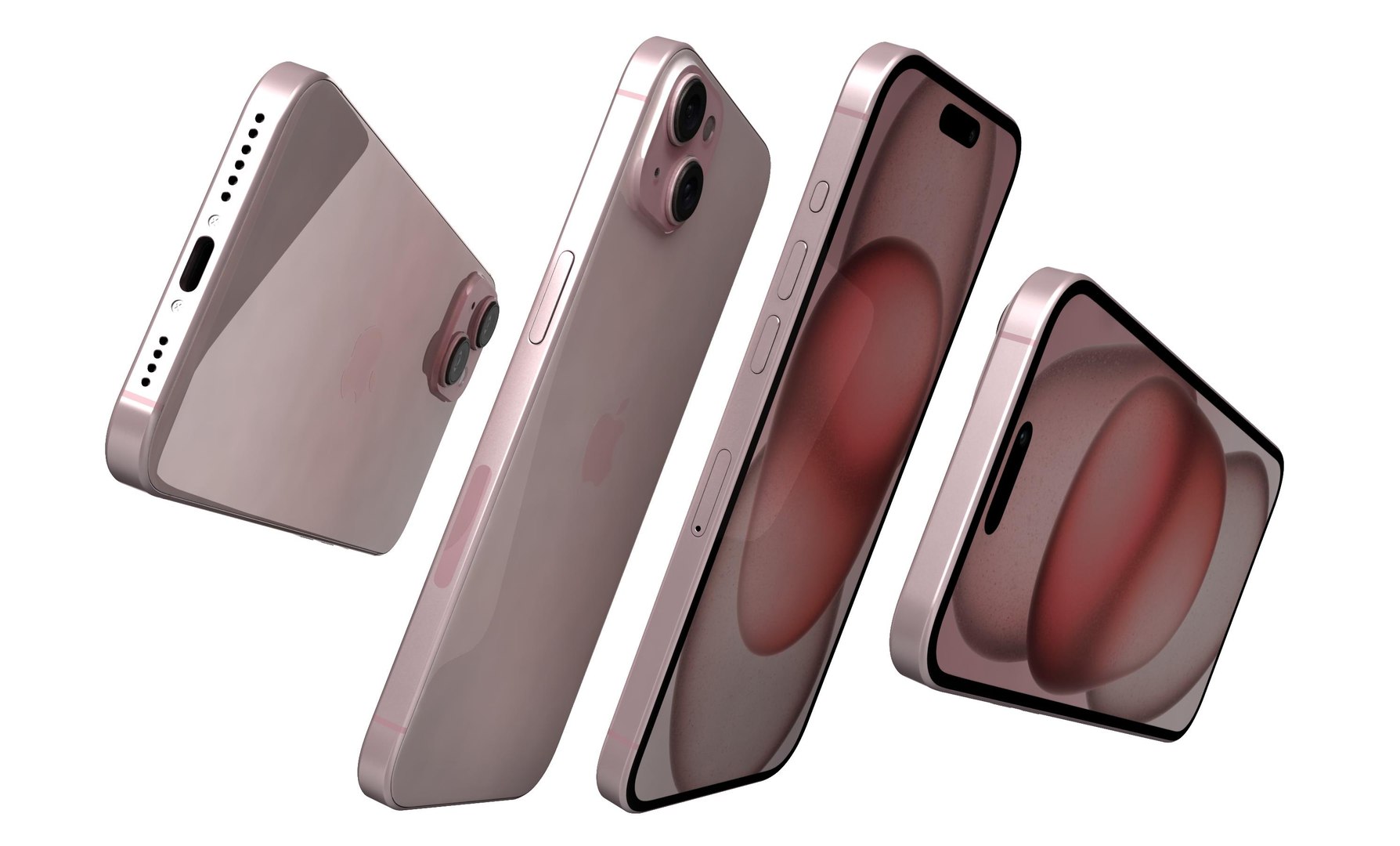 3D Apple iPhone 15 Plus Pink model https://p.turbosquid.com/ts-thumb/vY/jS341I/K3/14/jpg/1728922794/1920x1080/fit_q87/e7b6fbf0b5c5f3914e968af707c9200975427363/14.jpg