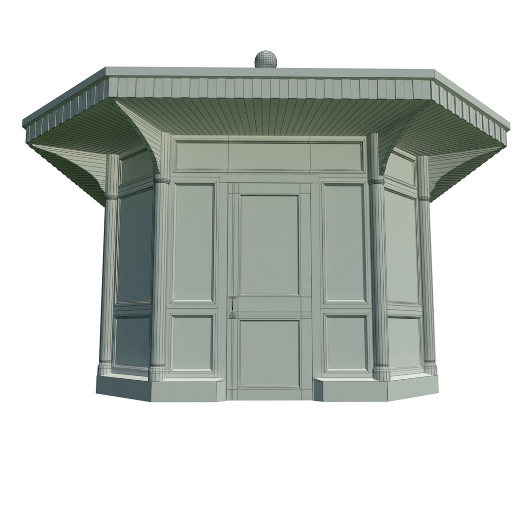 3d Kiosk Model