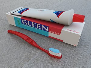 Tooth Paste and Tooth Brush Models