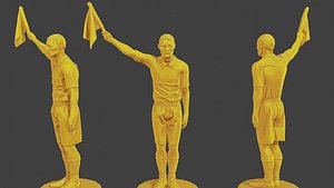 Soccer Player SP 046 3D model