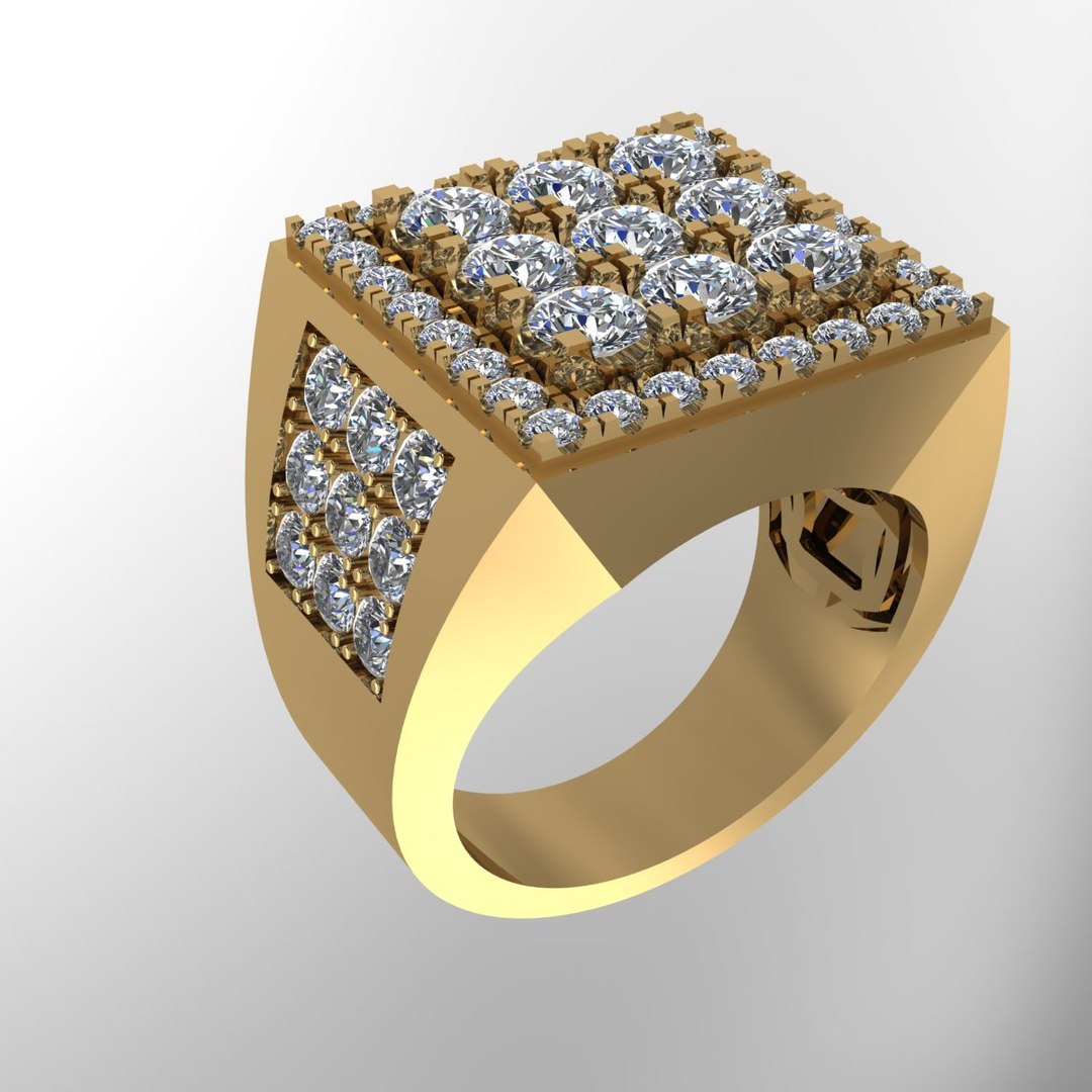 3D Men Ring 144 - TurboSquid 2305168