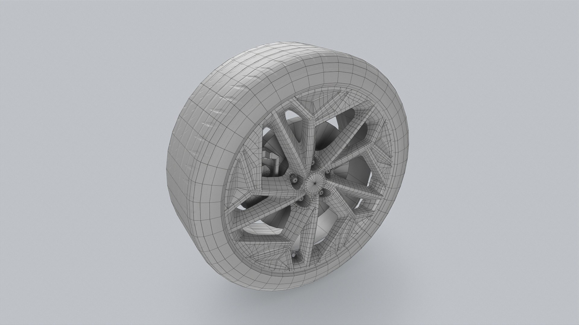 3D Car Wheel Game Ready Model TurboSquid 2115730