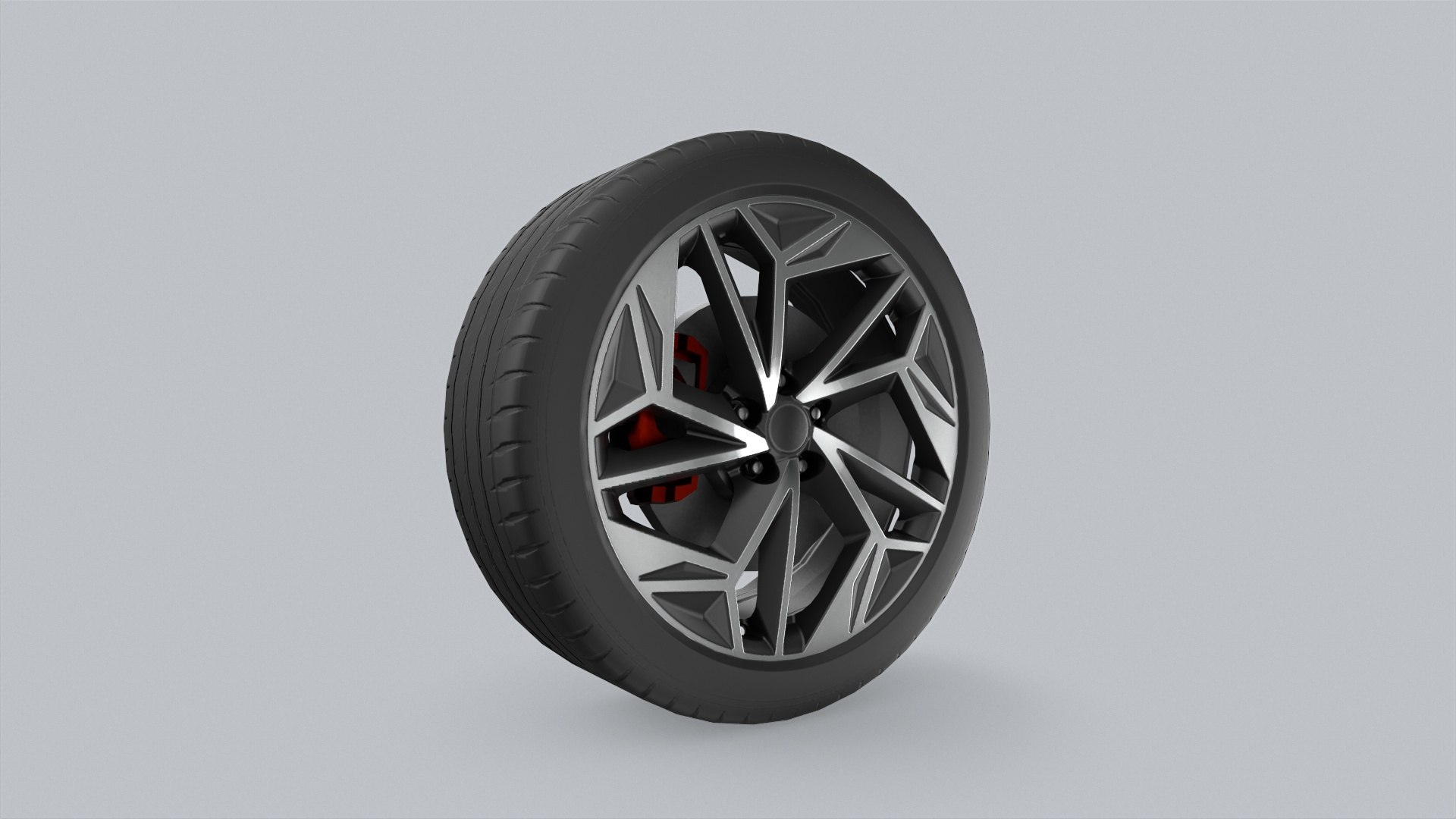 3D Car Wheel Game Ready Model TurboSquid 2115730