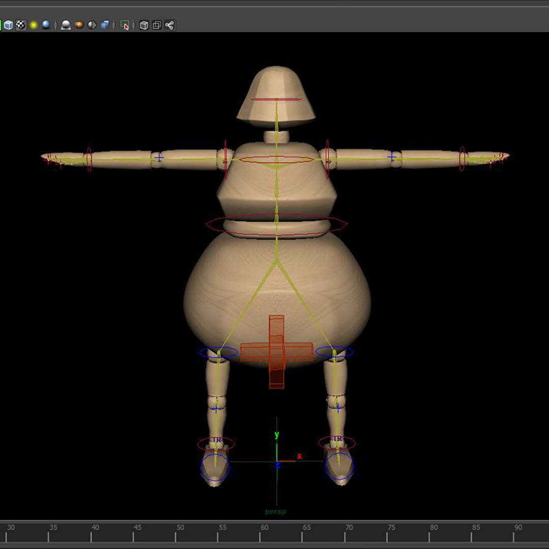 Character Animation Model - TurboSquid 1286332