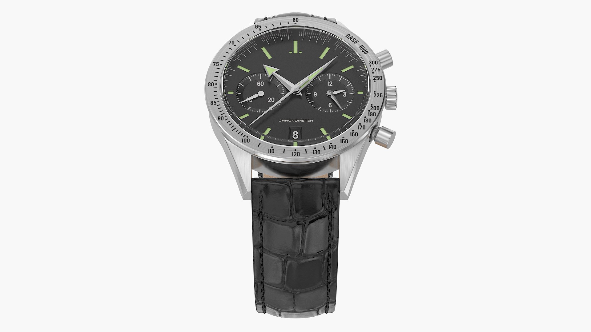 3D Chronometer Watch Closed Leather Bracelet Black Dial https://p.turbosquid.com/ts-thumb/vZ/1oUVsp/9i/r1/png/1722785658/1920x1080/fit_q87/4153b0004df0fbed2f1db252d0e4a14da9568f6e/r1.jpg