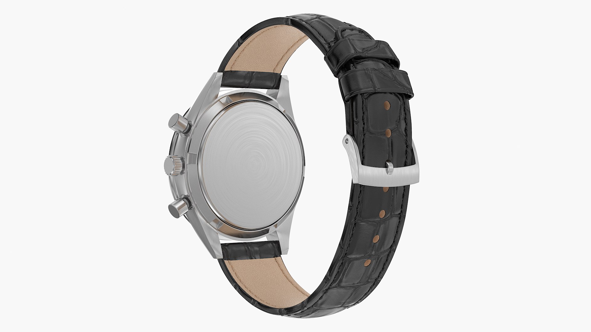 3D Chronometer Watch Closed Leather Bracelet Black Dial https://p.turbosquid.com/ts-thumb/vZ/1oUVsp/CL/r7/png/1722785661/1920x1080/fit_q87/481d0a6f888b32400e57f512b8e1b5ac7ebea8f8/r7.jpg