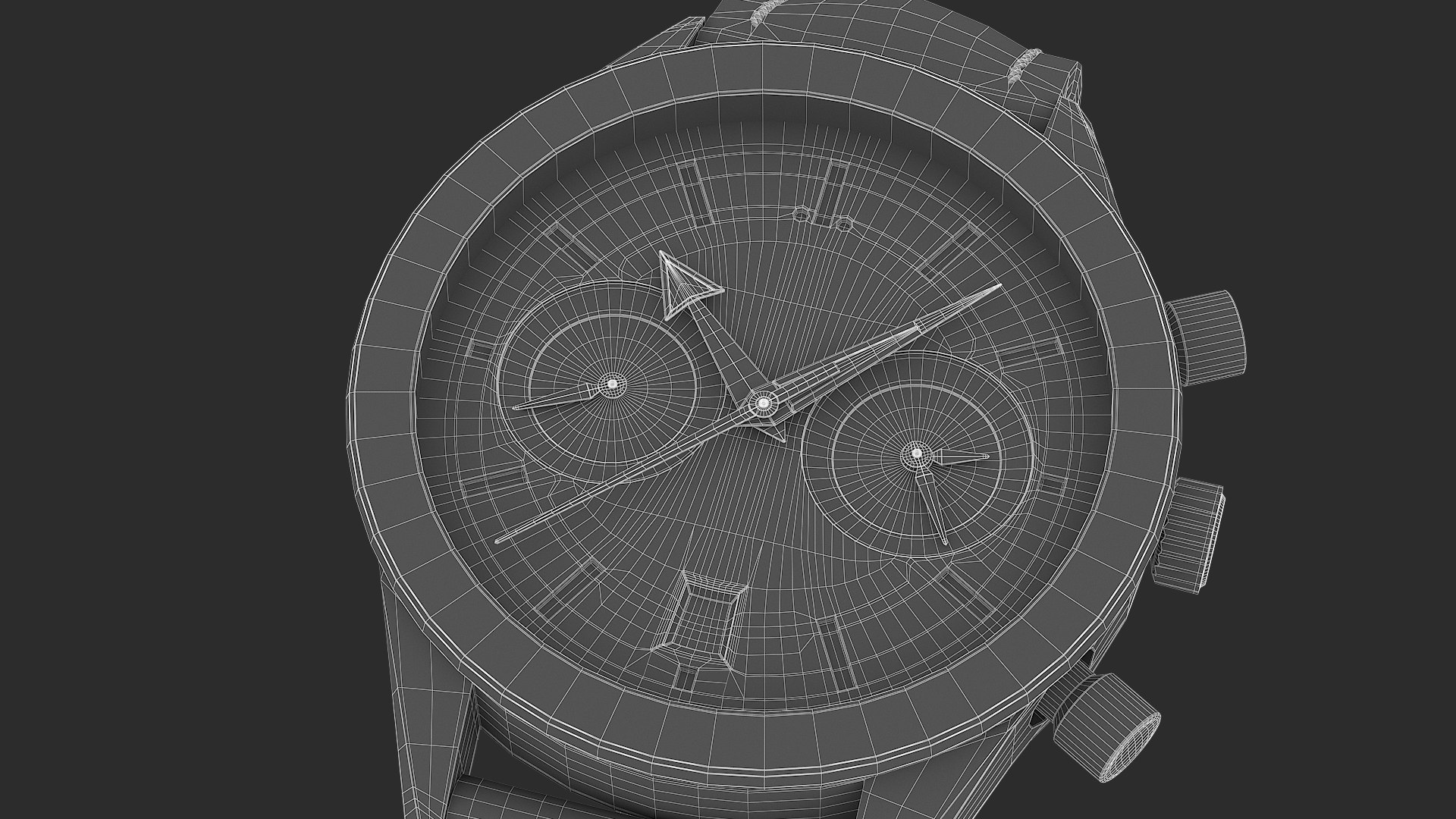 3D Chronometer Watch Closed Leather Bracelet Black Dial https://p.turbosquid.com/ts-thumb/vZ/1oUVsp/F8/wire2/png/1722785664/1920x1080/fit_q87/21d0dce1056602786b26a1de4d7049ad97275089/wire2.jpg